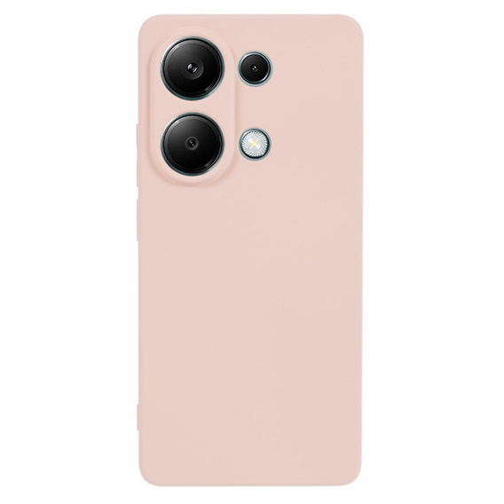 Θήκη για Xiaomi Redmi Note 13 Pro 4G / Xiaomi Redmi Note 14S / Xiaomi Poco M6 Pro 4G, Silicone Lite, ροζ
