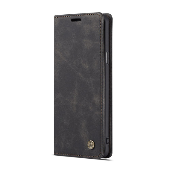 θήκη CASEME για Samsung Galaxy S8 Plus, Leather Wallet Case, μαύρη