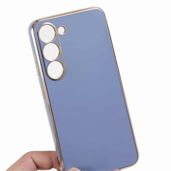 Θήκη για Samsung Galaxy S24+ Plus, Glamour CamShield, μπλε