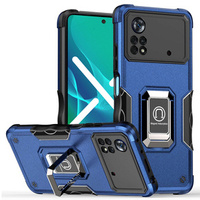 Θήκη για Xiaomi Poco X4 Pro 4G, Dual-Layer Armor, μπλε