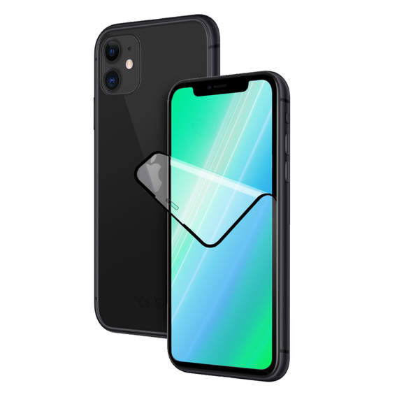 2x Κεραμικό υβριδικό γυαλί ERBORD για iPhone XS Max