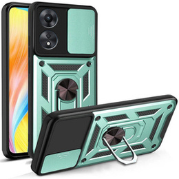 Θήκη για Oppo A98 5G, CamShield Slide, πράσινο