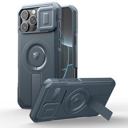 Θωρακισμένη θήκη για iPhone 16 Pro Max, Dexnor CamProtect MagSafe, σκούρο μπλε