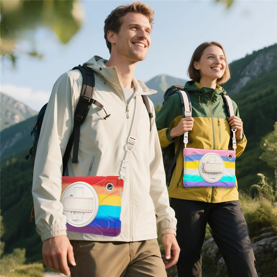 Θήκη με βάση και ιμάντα ώμου για Samsung Galaxy Tab A11