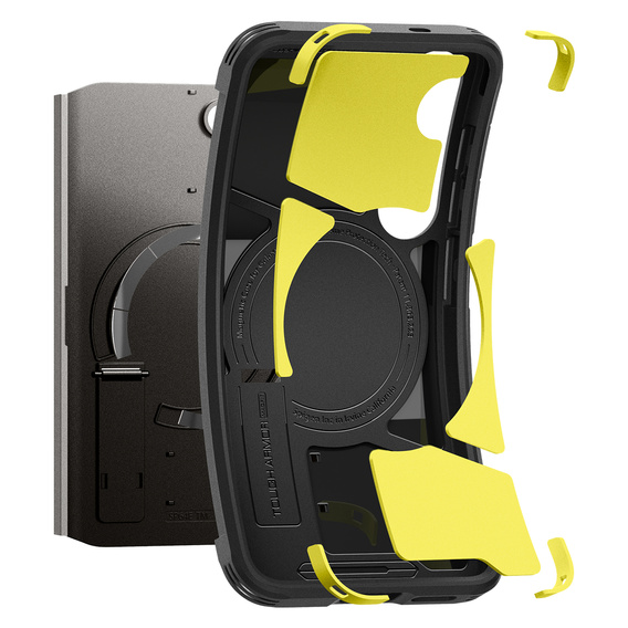 Θήκη Spigen Tough Armor Mag Black για Samsung Galaxy S25