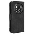 Θήκη με πτερύγιο για Honor Magic 6 Pro 5G, Card Slot, μαύρη
