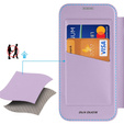Θήκη Dux Ducis για iPhone Air, Skin X Pro, με πτερύγιο, για MagSafe, μοβ