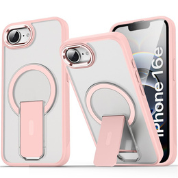 Θήκη για Iphone 16E, Kickstand Matt Case, για MagSafe, ροζ