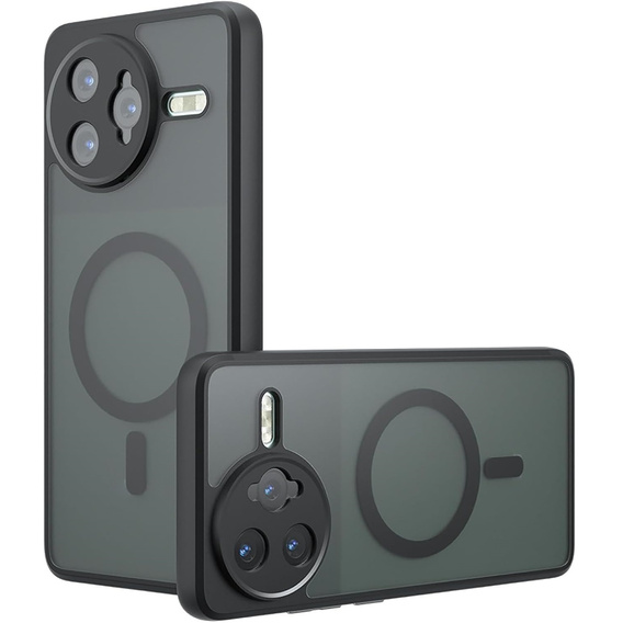 Θήκη για Xiaomi Poco F7 Ultra, για MagSafe, ERBORD Μatt Case, μαύρη