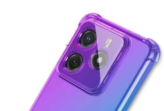 θήκη για το Xiaomi Redmi Note 14 5G, Gradient Dropproof, Μωβ / μπλε
