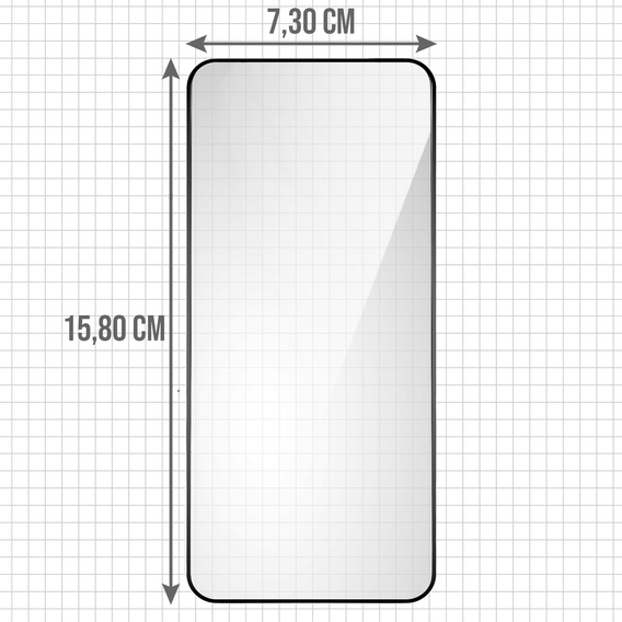 2x ERBORD 3D γυαλί μετριασμένο για Xiaomi 15T