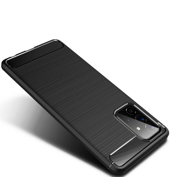 Θήκη για Samsung Galaxy A53 5G, Carbon, μαύρη