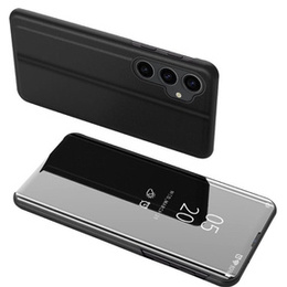 Θήκη για Samsung Galaxy S23 FE, Clear View, μαύρη