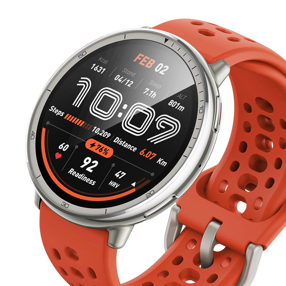 2x υβριδικό γυαλί ERBORD για Amazfit Active 2
