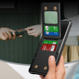 Θήκη για Samsung Galaxy S25 Ultra, Card Holder Kickstand, μαύρη