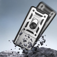 Θήκη για Xiaomi Poco F7 Ultra, CamShield Slide, ασημένια