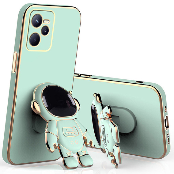 Θήκη για Realme C35, Astronaut, πράσινη