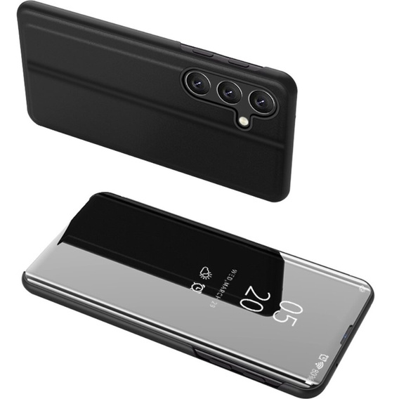 Θήκη για Samsung Galaxy M34, Clear View, μαύρη