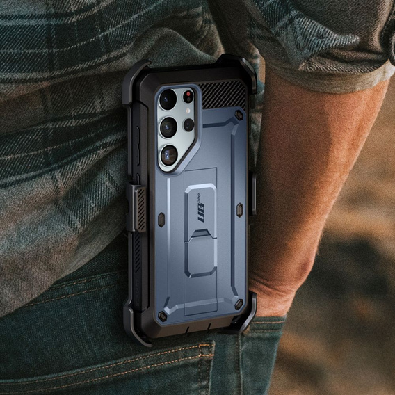 Θήκη Supcase για Samsung Galaxy S24 Ultra, Unicorn Beetle Pro, μαύρη(2x Πλαίσιο)