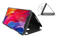 Θήκη για LG K61, Clear View, μαύρη