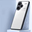 Θήκη για Xiaomi Redmi Note 13 Pro+, Fusion Hybrid, με προστασία κάμερας, διαφανής / μαύρη