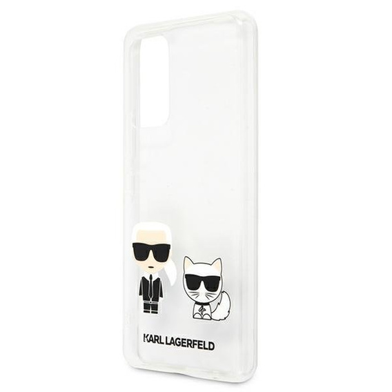 Karl Lagerfeld Θήκη για Samsung Galaxy A53 5G, Karl&Choupette, διαφανής