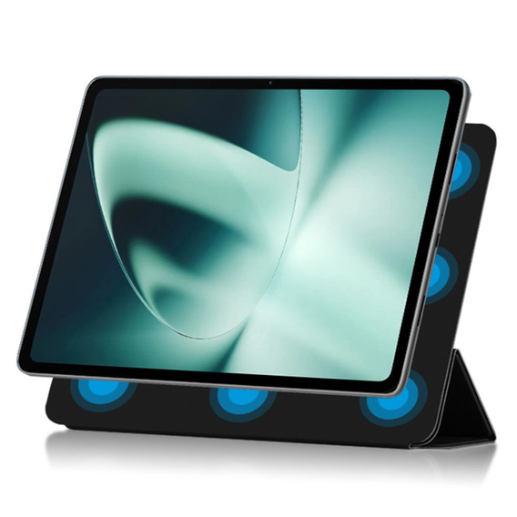 Θήκη για OnePlus Pad, Magnetic, Smartcase, μαύρη
