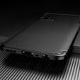 Θήκη για Realme GT Master Edition, Carbon Gel, μαύρη