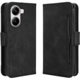 Θήκη με πτερύγιο για Xiaomi Poco X7 Pro 5G, Card Slot, μαύρη