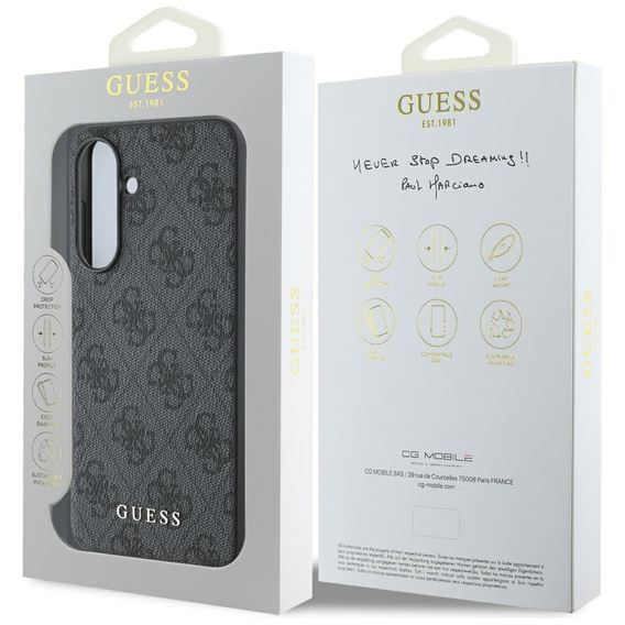 Θήκη Guess 4G Metal Gold Logo για Samsung Galaxy A56