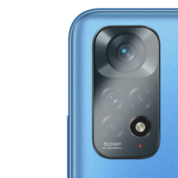 Μετριασμένο γυαλί για κάμερα για το Xiaomi Redmi Note 11, μπλε