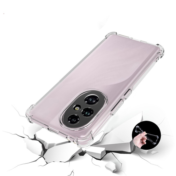 Θήκη για Honor 200 Pro 5G, Dropproof, διαφανής