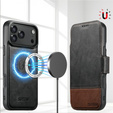 Θήκη 2 σε 1 για iPhone 17 Pro, SUTENI, για MagSafe, μαύρο
