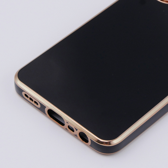 Θήκη για Oppo A78 4G, Glamour CamShield, μαύρη