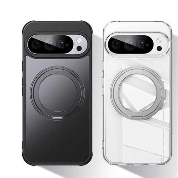 Θήκη για το Google Pixel 10 Pro XL , για MagSafe, με βάση στήριξης, μαύρο
