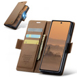 CASEME Litchi θήκη πορτοφόλι flip για Samsung Galaxy Z Fold7 5G