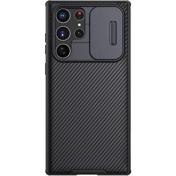 Θήκη για Samsung Galaxy S22 Ultra, θωρακισμένη Nillkin, CamShield Pro, μαύρη