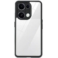 Θήκη για Xiaomi Redmi Note 13 Pro 4G / Xiaomi Redmi Note 14S / Xiaomi Poco M6 Pro 4G, Fusion Hybrid, με προστασία κάμερας, διαφανής / μαύρη