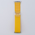 Λουράκι νάιλον για Apple Watch 1/2/3/4/5/6/7/8/SE/ULTRA 42/44/45/49mm, κίτρινη