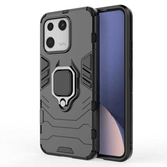 Θήκη για Xiaomi 13, Kickstand Ring, μαύρη