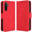 Θήκη με πτερύγιο για Samsung Galaxy A26, Card Slot, κόκκινη