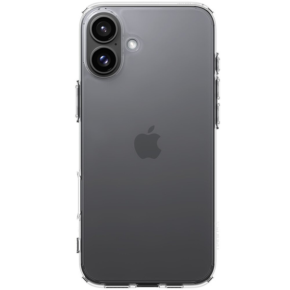 θήκη Spigen για iPhone 16 Plus, Ultra Hybrid, διαφανής + μετριασμένο γυαλί 9H