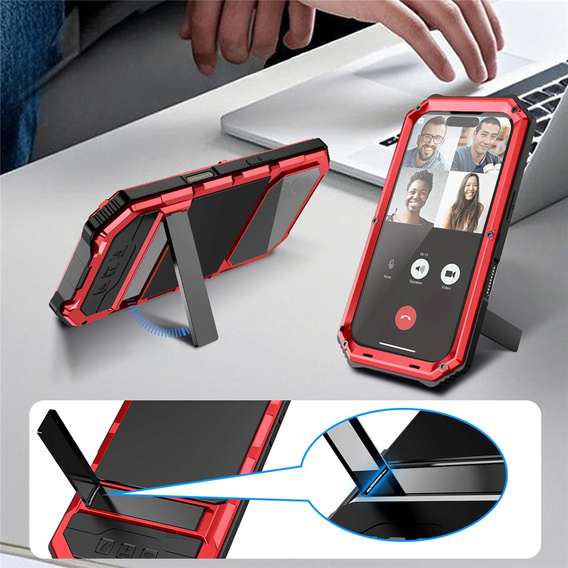 Θήκη R-JUST με βάση στήριξης για iPhone 17