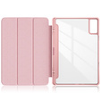 Θήκη για Xiaomi Redmi Pad SE 11", Smartcase Hybrid, με χώρο για γραφίδα, ροζ