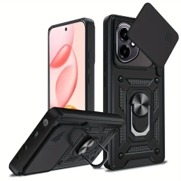 Θήκη για Honor 400 5G, CamShield Slide, μαύρη