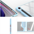 Θήκη για Samsung Galaxy Tab S10 Lite / S10 FE / S9 FE, Dux Ducis TOBY, μπλε