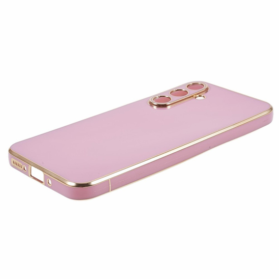 Θήκη για Samsung Galaxy S24+ Plus, Glamour CamShield, μωβ