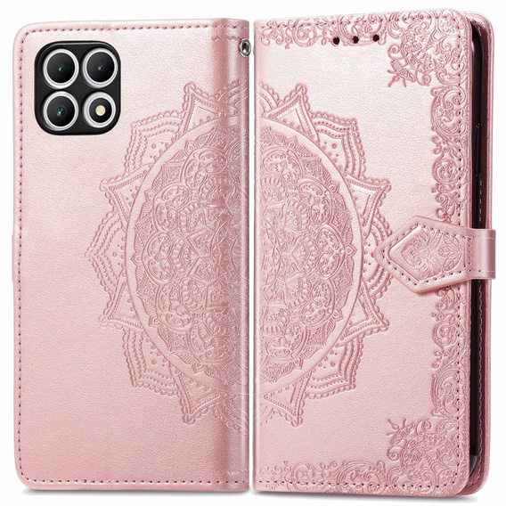 Θήκη με πτερύγιο για T Phone 2 5G, Mandala, ροζ