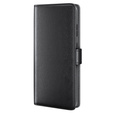 θήκη με πτερύγιο για Samsung Galaxy A25 5G, Split Leather, μαύρη