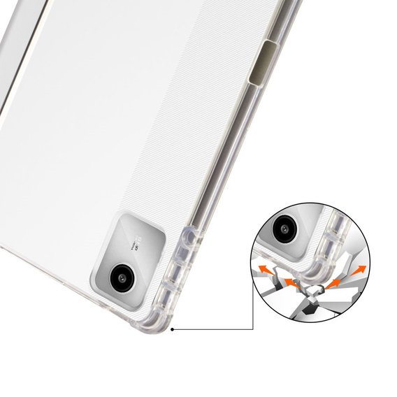 Θήκη για Lenovo Tab M11, Smartcase Hybrid, με χώρο για γραφίδα, γκρι